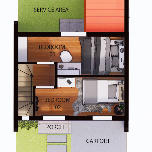 La Bellezah Homes - Floor Plan